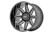 Rough Country 91M Series Wheel, One-Piece, Gloss Black, 20x12, 6-5.5, -44mm - 91201212M
