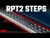Rough Country RPT2 Running Board (Black) for 15-24 F-150/Lightning/Raptor, Crew Cab - 44005