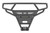 Rough Country Tubular Bumper, 6 in. Light, Front, Black Series Slimline for Polaris RZR XP1000 - 93131