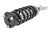 Rough Country M1 Adjustable Leveling Struts, Monotube, 0-2 in. for Ram 1500 12-18 and Classic - 502028