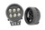 Rough Country Black Series Round LED Light Pair, 3.5 in., w/ Amber DRL - 70900