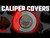 Rough Country Caliper Cover, Red for Ford Expedition/F-150/Raptor - 71147A