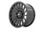Rough Country 97 Series Wheel, One-Piece, Gloss Black, 17x9, 6x5.5, -12mm - 97170912