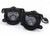 Morimoto 4Banger Fog Light Brackets: Jeep (3 in. Round) - BAF023