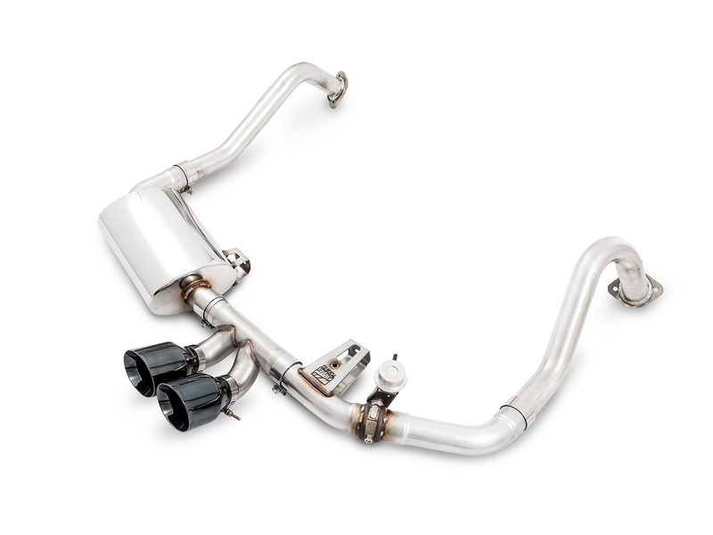 AWE SwitchPath Exhaust for Porsche 718 Boxster / Cayman (PSE Only) - Diamond Black Tips - 3025-33020