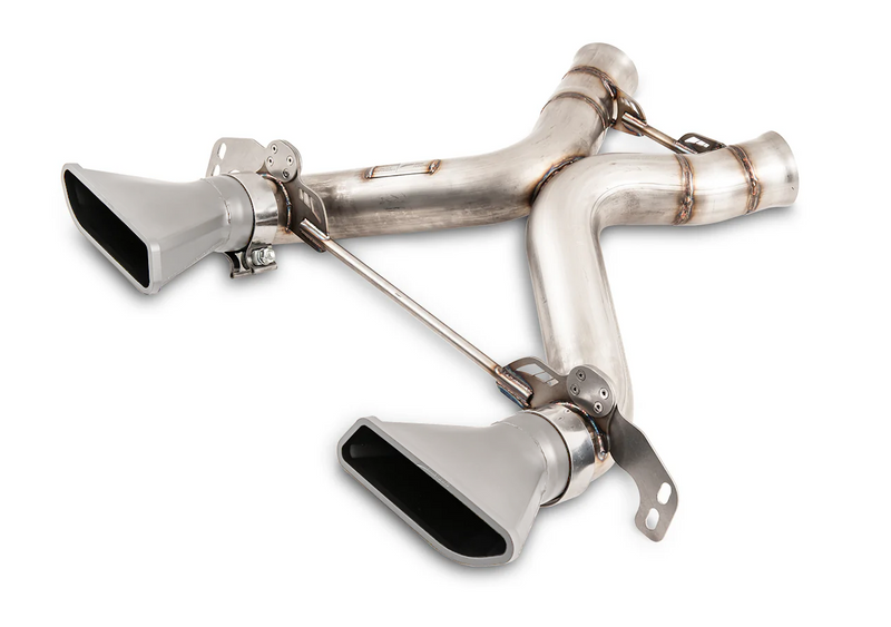 AWE Performance Exhaust for McLaren MP4-12C - Machined Tips - 3010-32014