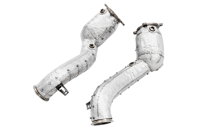 AWE Performance Downpipes for McLaren 720S (HJS 200 Cell Cats) - 3010-11094