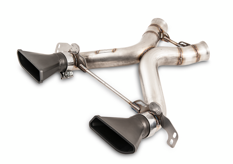 AWE Performance Exhaust for McLaren 650S - Black Tips - 3010-33026