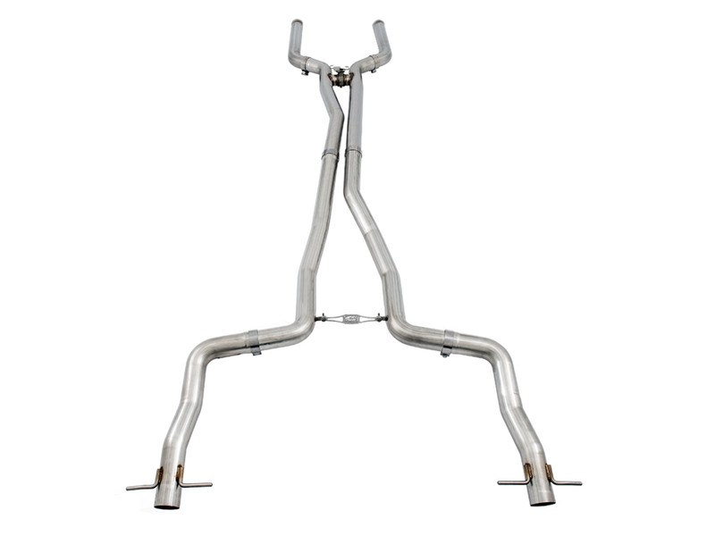 AWE Track Edition Exhaust System for 19-21 Mercedes-Benz W205 AMG C63/S Sedan (no tips) - 3020-11034