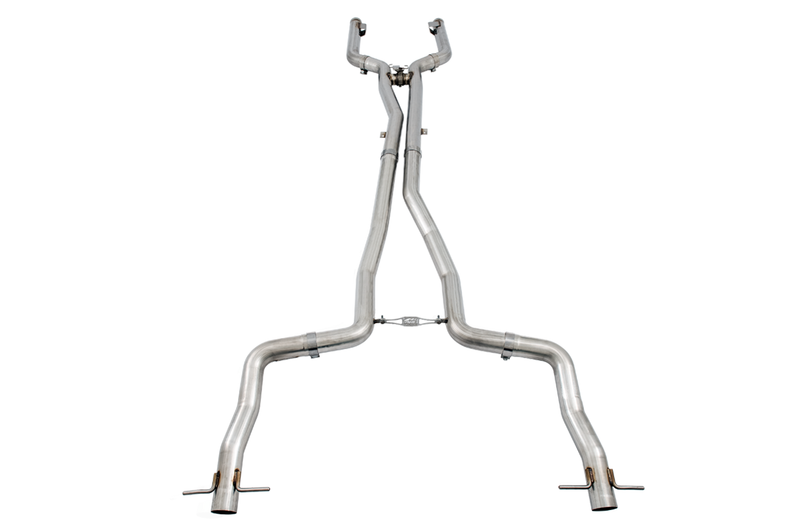 AWE Track Edition Exhaust System for 15-18 Mercedes-Benz W205 AMG C63/S Sedan (no tips) - 3020-31014