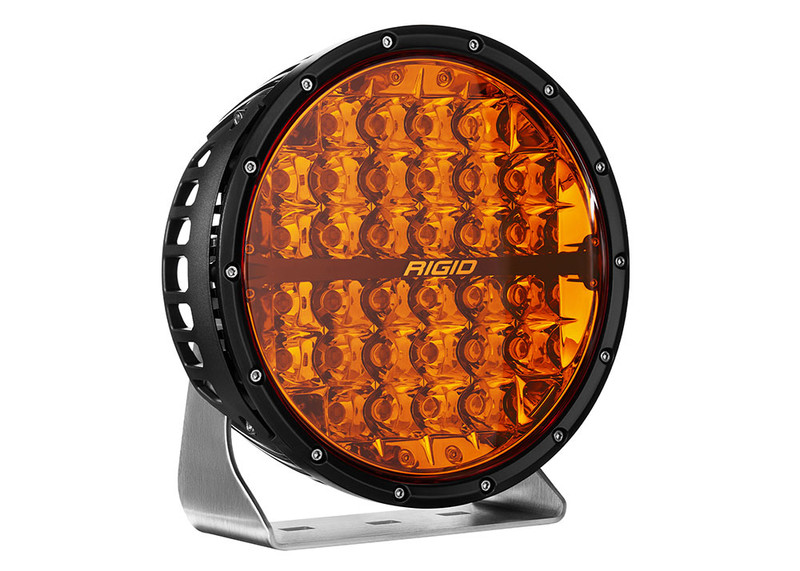 RIGID 360-Series RGBW 9 in. Round Light, Spot w/ Amber PRO Lens - 36522