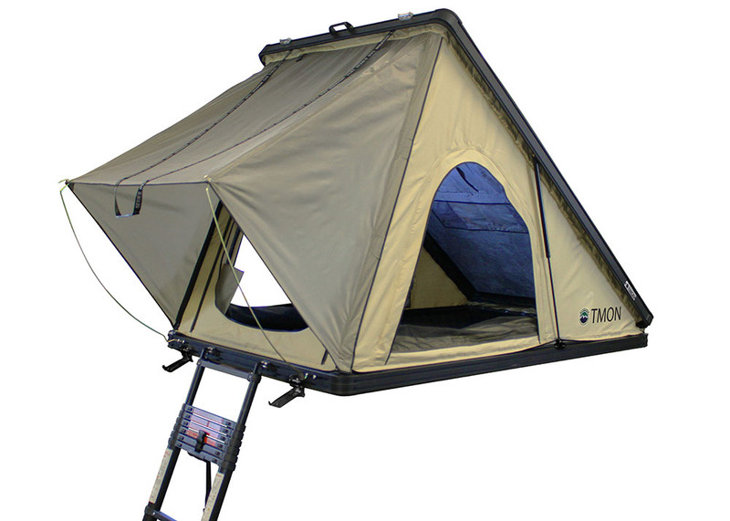 OVS LD TMON Clamshell Aluminum Hard Shell Roof Top Tent, 2 Person - 18119935