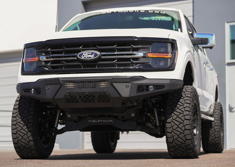 Addictive Desert Designs HoneyBadger Front Bumper: 24+ F-150 - F1900111040103