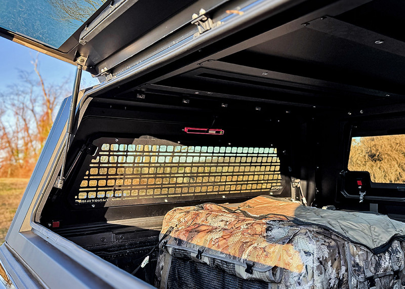 BuiltRight Security MOLLE Screen for SmartCap EVOc Commercial Cap - Version 1 (Build Date BEFORE April 1, 2022)