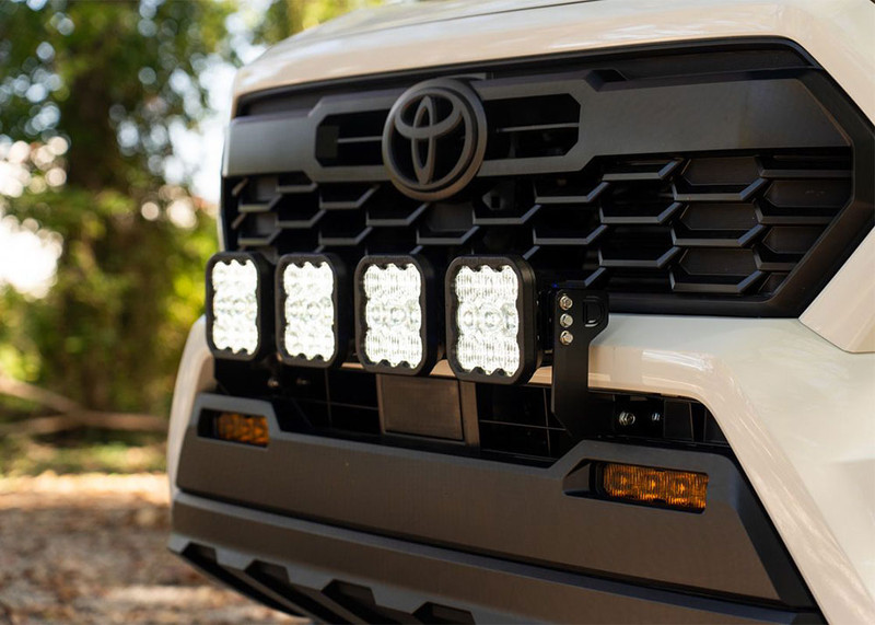 Diode Dynamics '24 Tacoma SS5 Grille CrossLink Lightbar Kit (Sport, White) - DD8027