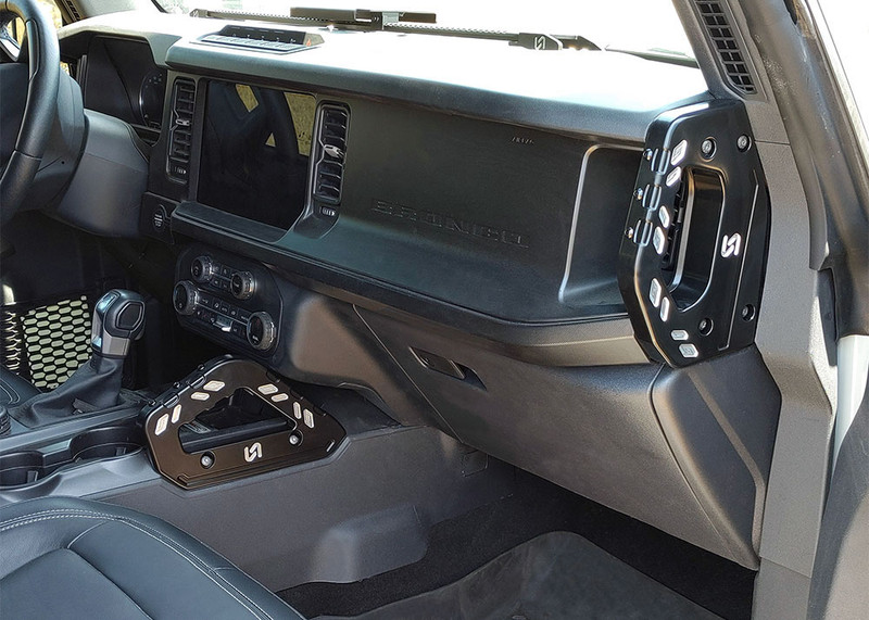 Turn Offroad Bronco Billet Dash Side Grab Handles (Pair)