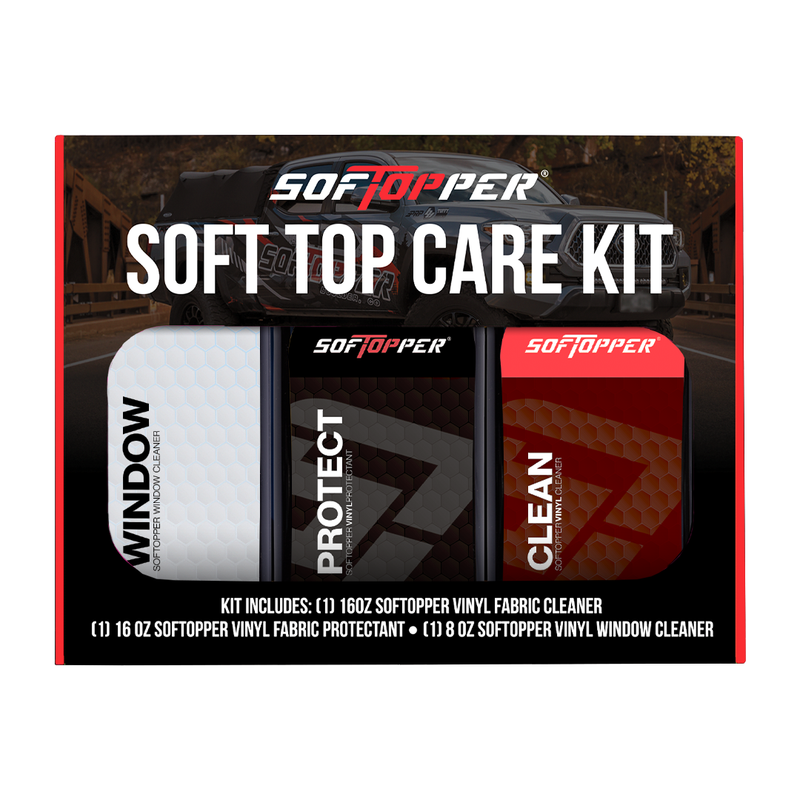 Softopper ST Cleaner/Protectant Pack, Includes 3-pack: 1 ea. cleaner, protectant, window polish - RP-CLPRV-STD