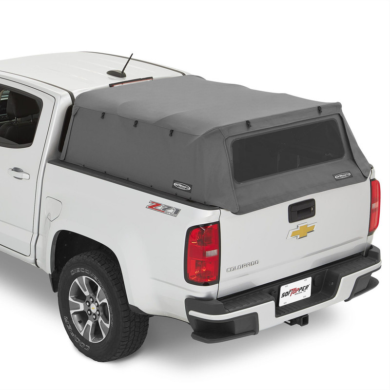 Softopper Grey w/ Regular Clamps for 15-26 Colorado/Canyon (5 ft. Bed) - SO-CC60O-GSR
