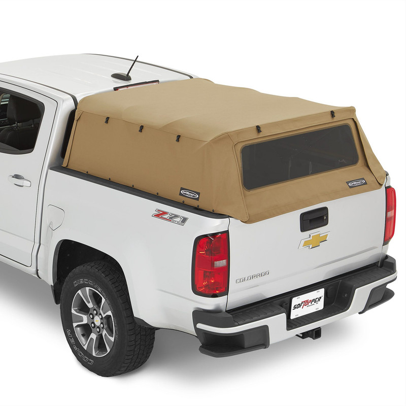 Softopper Tan w/ Regular Clamps for 15-25 Colorado/Canyon (Short Bed) - SO-CC60O-TSR