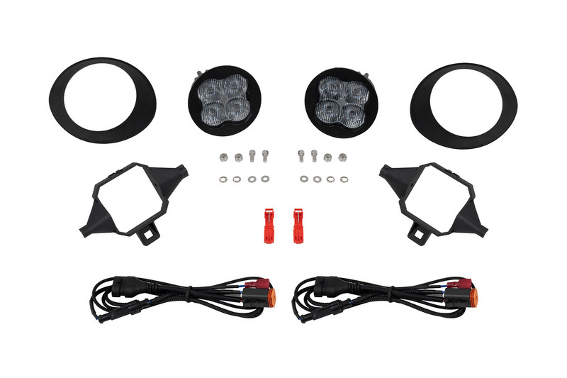 Diode Dynamics SS3 SAE Type TS Fog Light Kit, Pro White SAE Fog - DD8009