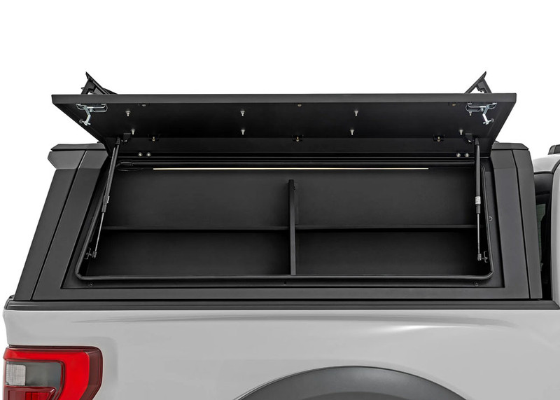 Rough Country Bed Cap Side Shelf Storage Bin, Passenger Side - 734005