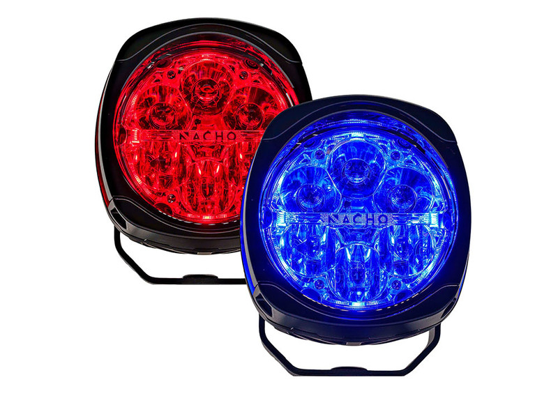 NACHO Quatro Emergency Lights, Red/Blue