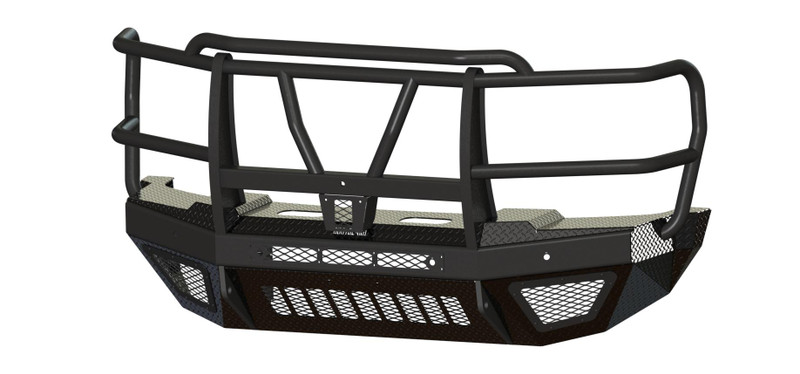 Bodyguard Bumpers T2 Series Extreme - Gloss Black Front Bumper: 23-24 F450/F550 - EEF23DYRGNH