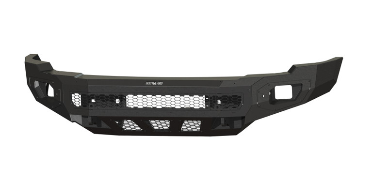 Bodyguard Bumpers Freedom Series Base - Bare Metal Front Bumper: 24-25 Sierra 2500/3500 - NAG24BNBNN