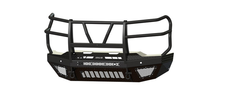 Bodyguard Bumpers T2 Series Extreme - Textured Black Front Bumper: 20-23 Silverado 2500/3500 - EEC20BYRTNH
