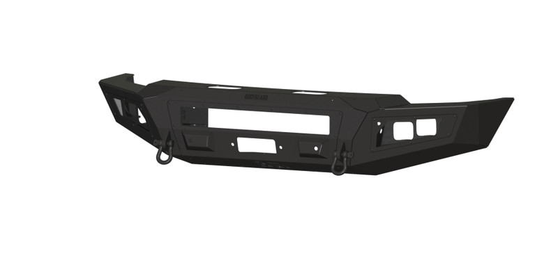Bodyguard Bumpers A2 Series Base - Textured Black Front Bumper: 24-25 Silverado 2500/3500 - CAC24BYTNN