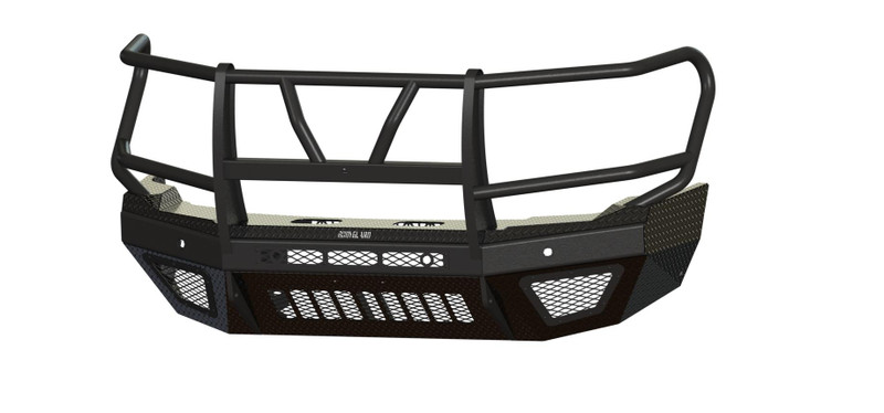 Bodyguard Bumpers T2 Series Extreme - Gloss Black Front Bumper: 24-25 Sierra 2500/3500 - EEG24BYRGNH