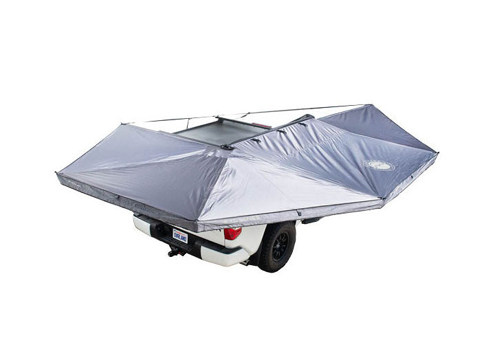 OVS XD Nomadic 270 Awning w/ Lights & Blackout, Grey, Passenger Side - 19690022