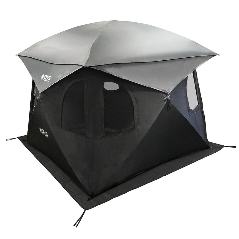 OVS Hub Centric Ground Tent, Black w/ Grey Rainfly - 18252522