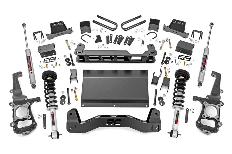 Rough Country 6 Inch Lift Kit - N3 Struts - Ford F-150 4WD (2021-2024) - 49931