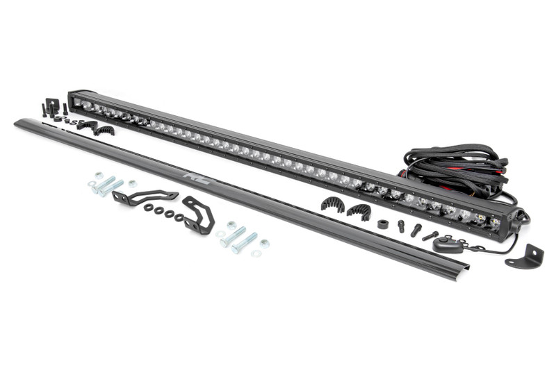 Rough Country LED Light Kit - Rear Mount - 40 Inch - Black Single Row - Polaris RZR 1000XP4 (2024) - 93183