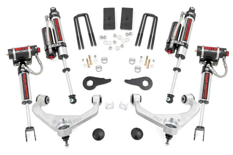 Rough Country 3.5 Inch Lift Kit - Vertex - w/ Overloads - Chevy/GMC 2500HD/3500HD (11-19) - 97550
