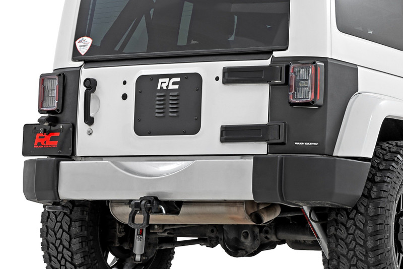 Rough Country Trail Cladding - Rear Corners - Jeep Wrangler JK/Wrangler Unlimited (07-18) - TC13022
