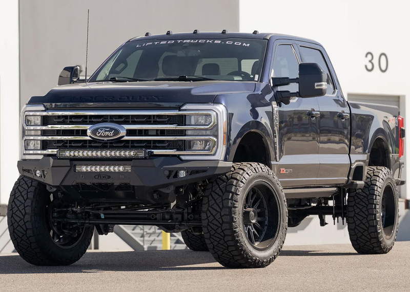 Addictive Desert Designs HoneyBadger Front Bumper for 23-25 Super Duty - F810211770103