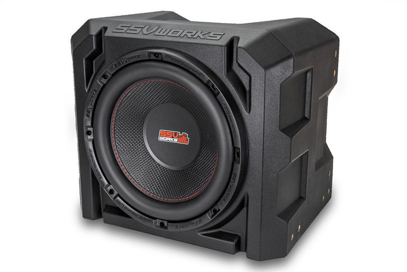 SSV Works 10" Universal Subwoofer Enclosure - Durable Weatherproof Design