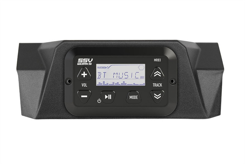 SSV Works Dash Mounting Panel for MRB3 Bluetooth Media Controller - Fits 17-25 CanAm Maverick X3