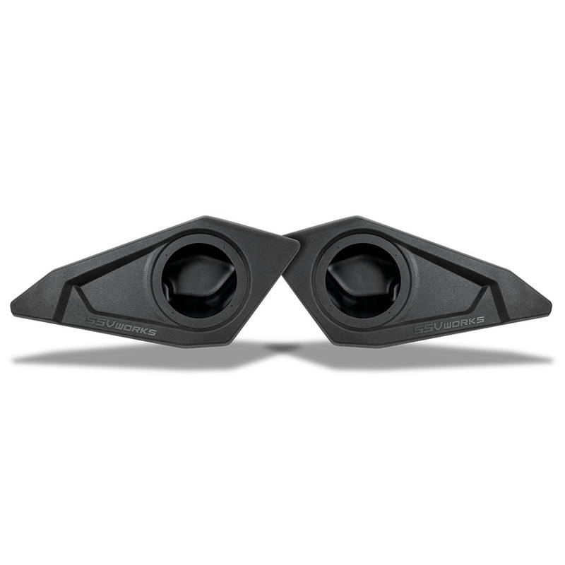 SSV Works 6.5 in. Lower Door-Pocket Speaker-Pods for 24-26 Can-Am Maverick R