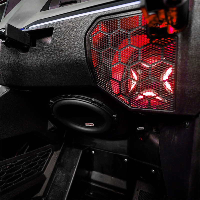 SSV Works Phase-3 V-Spec 3-Speaker 1400 Watt System for Ride Command Fits 20-24 Polaris RZR PRO Series