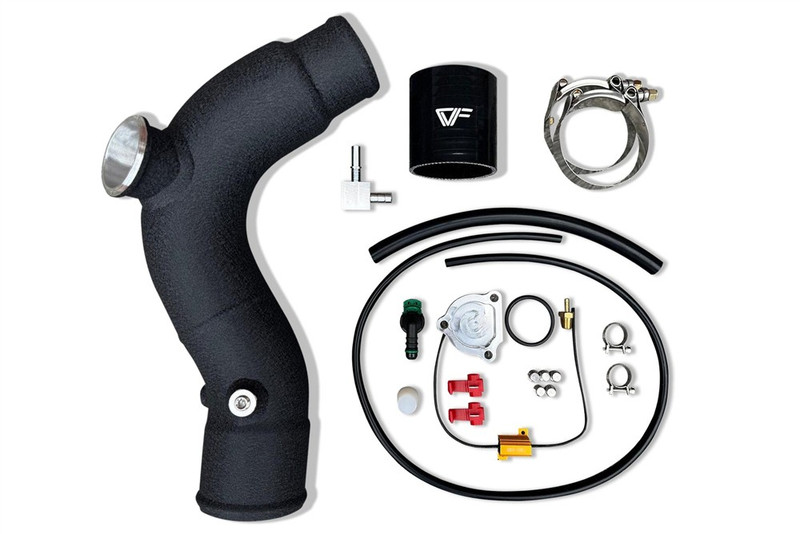 CVF Cold-side Aluminum Intercooler Pipe with TiAL Flange for 20-25 Explorer ST