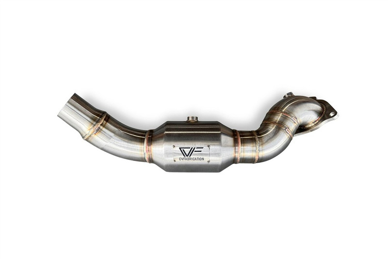 CVF Stainless Steel Catted Downpipe for 21-24 Bronco 2.3L
