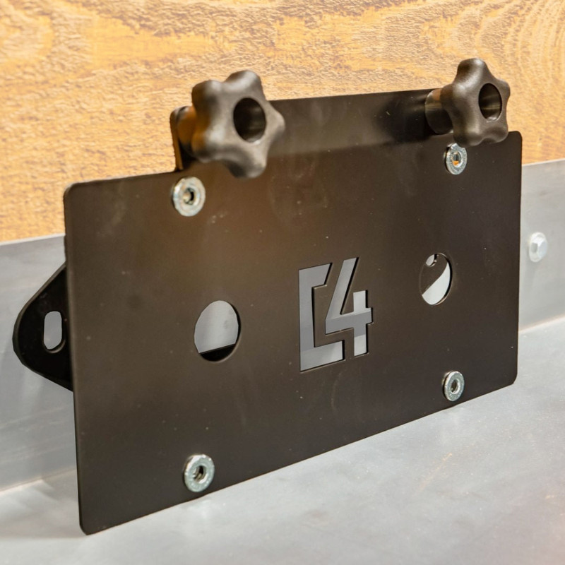 C4 Fabrication Hawse License Plate Mount