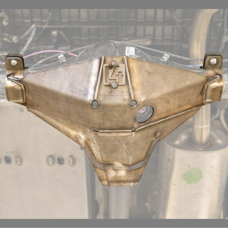 C4 Fabrication Rear Differential Skid Plate for 16-23 Tacoma