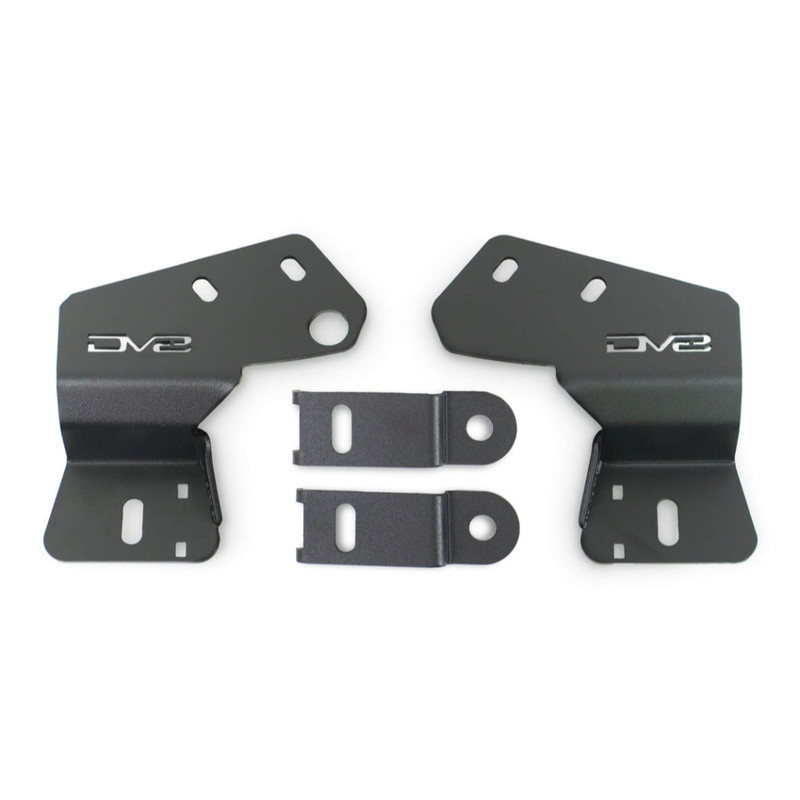 DV8 Offroad A-Pillar Dual Light Pod Drop Mounts for 21-25 Bronco - LBBR-08