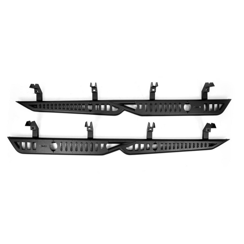 DV8 Offroad OE Plus Side Steps for 19-25 Silverado/Sierra 1500, Crew Cab - SRCS1-01