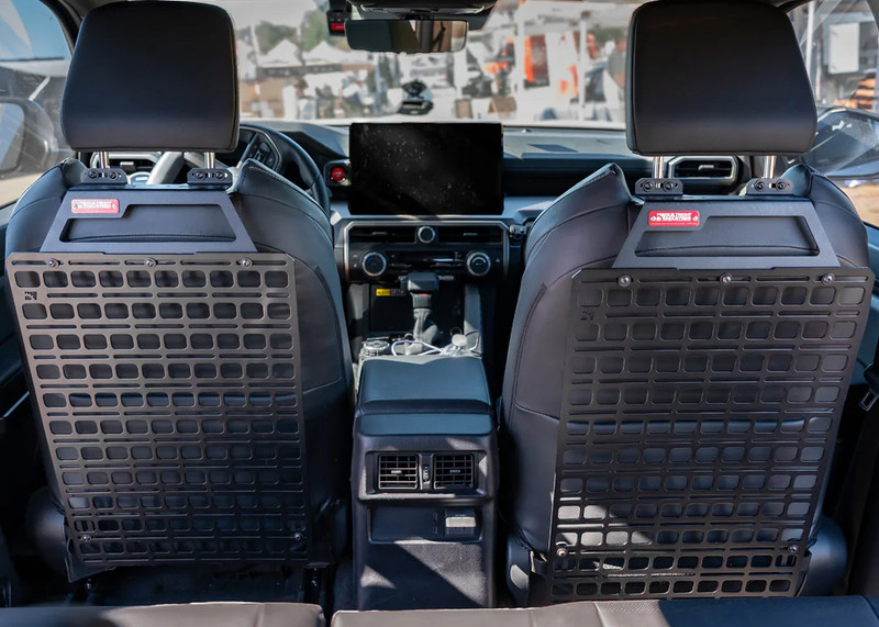 BuiltRight Seat Back Tech Plate MOLLE Kit: 25+ 4Runner