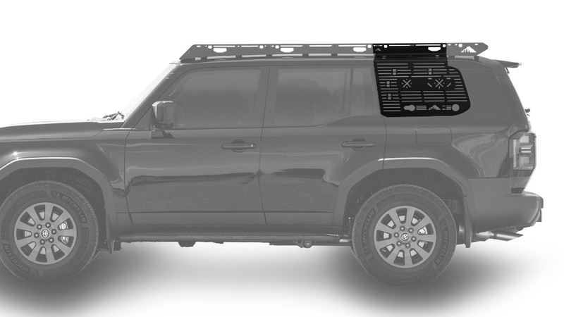 Sherpa Window Panel for 24-25 Land Criuser/GX550
